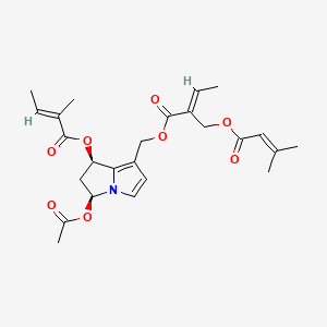 molecular formula C25H31NO8 B1238666 Senampeline A CAS No. 62787-00-2