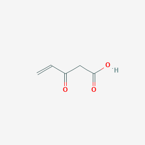 molecular formula C5H6O3 B1238681 3-oxopent-4-enoic acid 