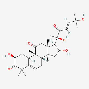 molecular formula C30H44O7 B1238686 Cucurbitacin D CAS No. 3877-86-9