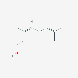 molecular formula C10H18O B1238688 Isogeraniol 