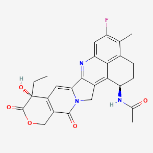 molecular formula C26H24FN3O5 B12386973 Exatecan intermediate 10 