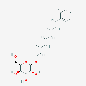 molecular formula C26H40O6 B1238700 Retinyl beta-glucose CAS No. 29880-05-5