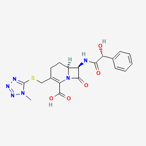 molecular formula C19H20N6O5S B1238703 Carbacefamandole CAS No. 62284-44-0
