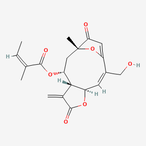 molecular formula C20H22O7 B1238726 Budlein A CAS No. 59481-48-0