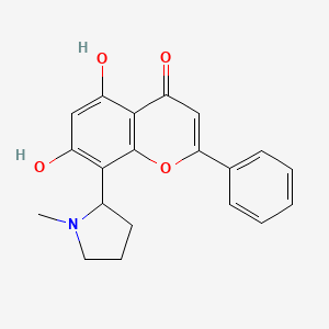 molecular formula C20H19NO4 B1238727 Ficine CAS No. 2520-36-7