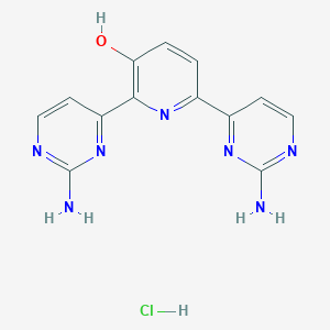 molecular formula C13H12ClN7O B12387360 Avotaciclib hydrochloride 