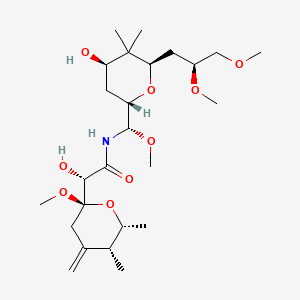 molecular formula C25H45NO9 B1238746 Pederin CAS No. 27973-72-4
