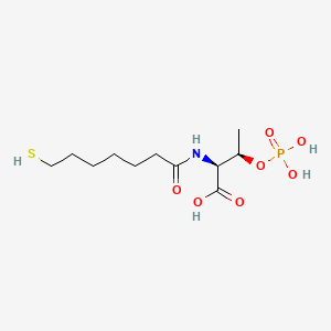 molecular formula C11H22NO7PS B1238757 coenzyme B CAS No. 104302-77-4