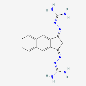 molecular formula C15H16N8 B1238758 Benzhydrazone CAS No. 76788-93-7