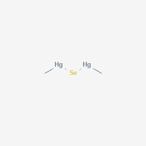 molecular formula C2H6Hg2Se B1238767 Bis(methylmercuric)selenide CAS No. 4305-37-7
