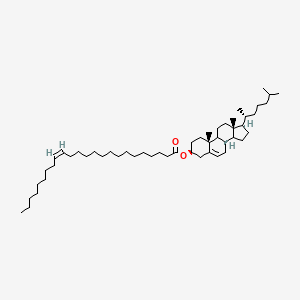 [10,13-dimethyl-17-(6-methylheptan-2-yl)-2,3,4,7,8,9,11,12,14,15,16,17-dodecahydro-1H-cyclopenta[a]phenanthren-3-yl] (E)-tetracos-15-enoate
