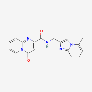 molecular formula C18H15N5O2 B12387800 STM2120 