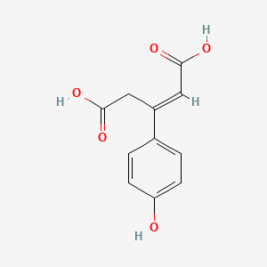 molecular formula C11H10O5 B1238783 泥炭酸 CAS No. 57100-28-4