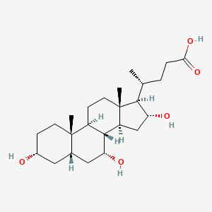 molecular formula C24H40O5 B1238789 Avicholic acid 