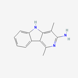 molecular formula C13H13N3 B1238790 Trp-P-1 CAS No. 62450-06-0