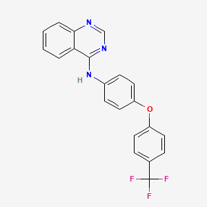 molecular formula C21H14F3N3O B12387952 ND-011992 