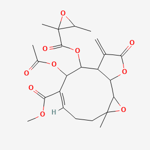 molecular formula C23H28O10 B1238807 Enhydrin A 