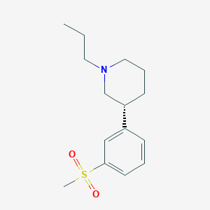 molecular formula C15H23NO2S B12388262 (+)-OSU6162 