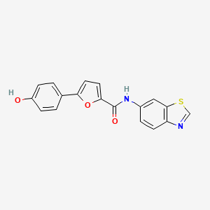 molecular formula C18H12N2O3S B12388291 SLU-PP-1072 
