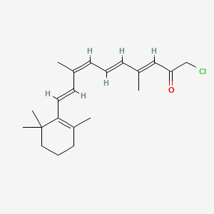 molecular formula C21H29ClO B1238830 trans-Retinoyl chloromethane CAS No. 88981-45-7
