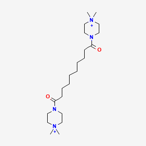 molecular formula C22H44N4O2+2 B1238840 Iem 1054 CAS No. 61167-37-1