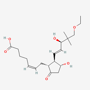 molecular formula C21H34O6 B1238856 Dimoxaprost 