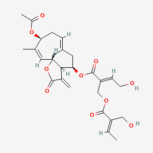 molecular formula C27H34O10 B1238867 Provincialin 
