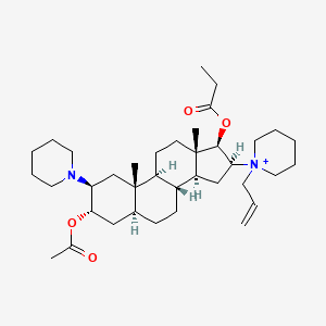 molecular formula C37H61N2O4+ B1238877 Rapacuronium CAS No. 465499-11-0