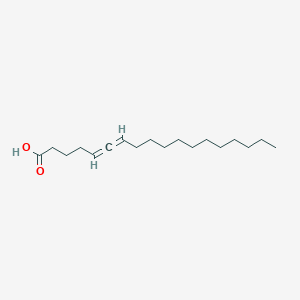 molecular formula C18H32O2 B1238878 5,6-Octadecadienoic acid 