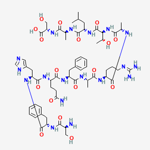 molecular formula C60H90N18O17 B12388784 HAP-1 