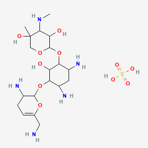 molecular formula C19H39N5O11S B1238886 Sisomicin sulfate 