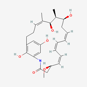 molecular formula C26H35NO6 B1238906 Mycotrienol II CAS No. 84906-73-0