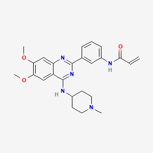molecular formula C25H29N5O3 B12389186 ZZM-1220 