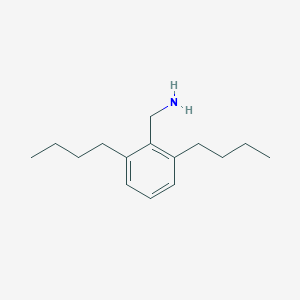 molecular formula C15H25N B123892 2,6-Dibutylbenzylamine CAS No. 150747-59-4