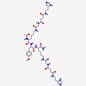 molecular formula C45H66N14O11 B12389259 AG3.0 