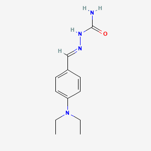 [(E)-[4-(diethylamino)phenyl]methylideneamino]urea