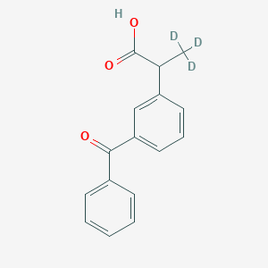 molecular formula C16H14O3 B123896 酮洛芬-d3 CAS No. 159490-55-8