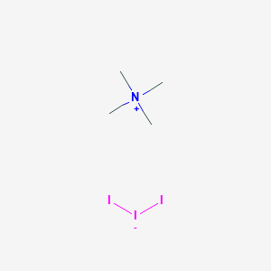 molecular formula C4H12I3N B1238965 Tetramethylammonium triiodide CAS No. 4337-68-2