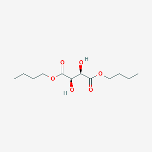 molecular formula C12H22O6 B123897 (2R,3R)-Dibutyl 2,3-dihydroxysuccinate CAS No. 15763-01-6