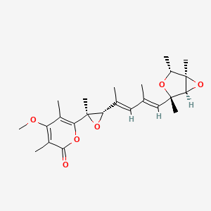 molecular formula C24H32O6 B1238970 Verrucosidin CAS No. 88389-71-3