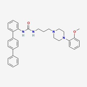 molecular formula C33H36N4O2 B12389798 FGH31 