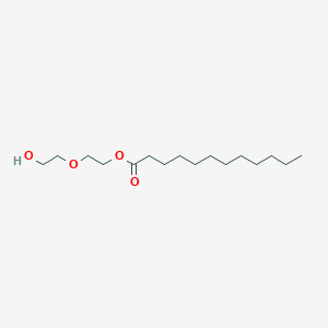 molecular formula C16H32O4 B123898 Diethylene glycol monolaurate CAS No. 141-20-8