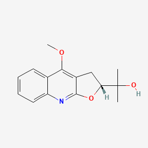 molecular formula C15H17NO3 B1238980 Platydesmine CAS No. 2824-86-4