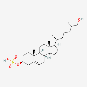 molecular formula C27H46O5S B1238988 26-Hydroxycholesterol 3-sulfate 