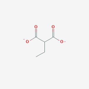 molecular formula C5H6O4-2 B1238995 Ethylpropanedioate 