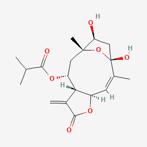 molecular formula C19H26O7 B1239007 Orizabin CAS No. 34367-14-1