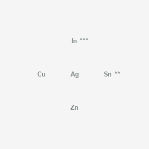 molecular formula AgCuInSnZn B1239041 Permite C CAS No. 83667-42-9