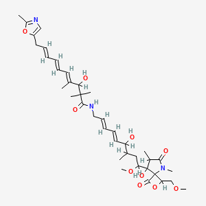 molecular formula C38H55N3O10 B1239045 Curromycin A CAS No. 97412-76-5