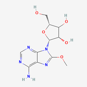 molecular formula C11H15N5O5 B12390488 8-Methoxyadenosine 