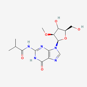 molecular formula C15H21N5O6 B12390569 N2-Isobutyryl-2'-O-methylguanosine 